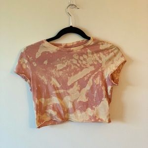 bleach dyed top